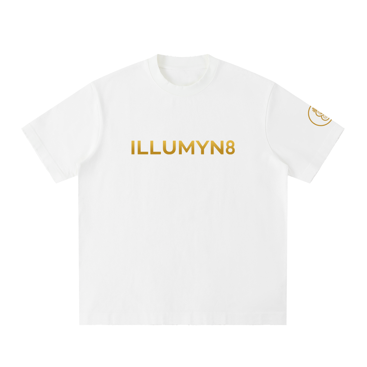 Illumyn8 Unisex Heavyweight Vintage Washed Frayed T-Shirt