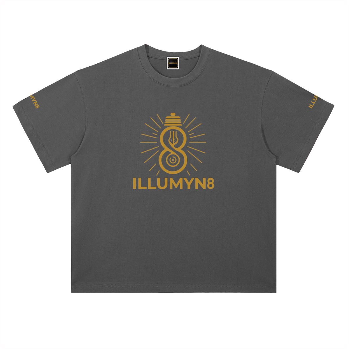 Illumyn8 Unisex Heavyweight Drop Shoulder T-Shirt