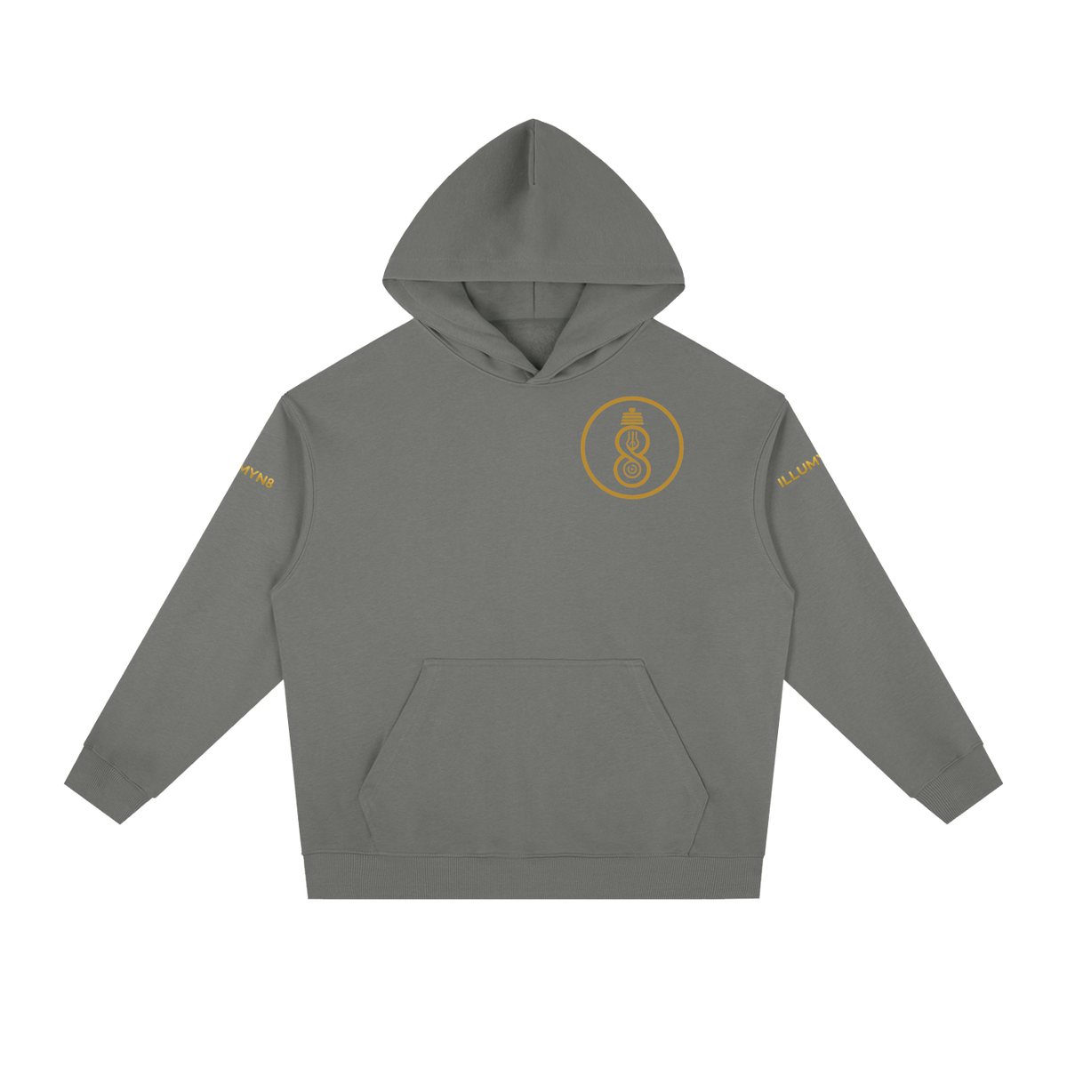 Illumyn8 Unisex Heavyweight Drop-Shoulder Hoodie