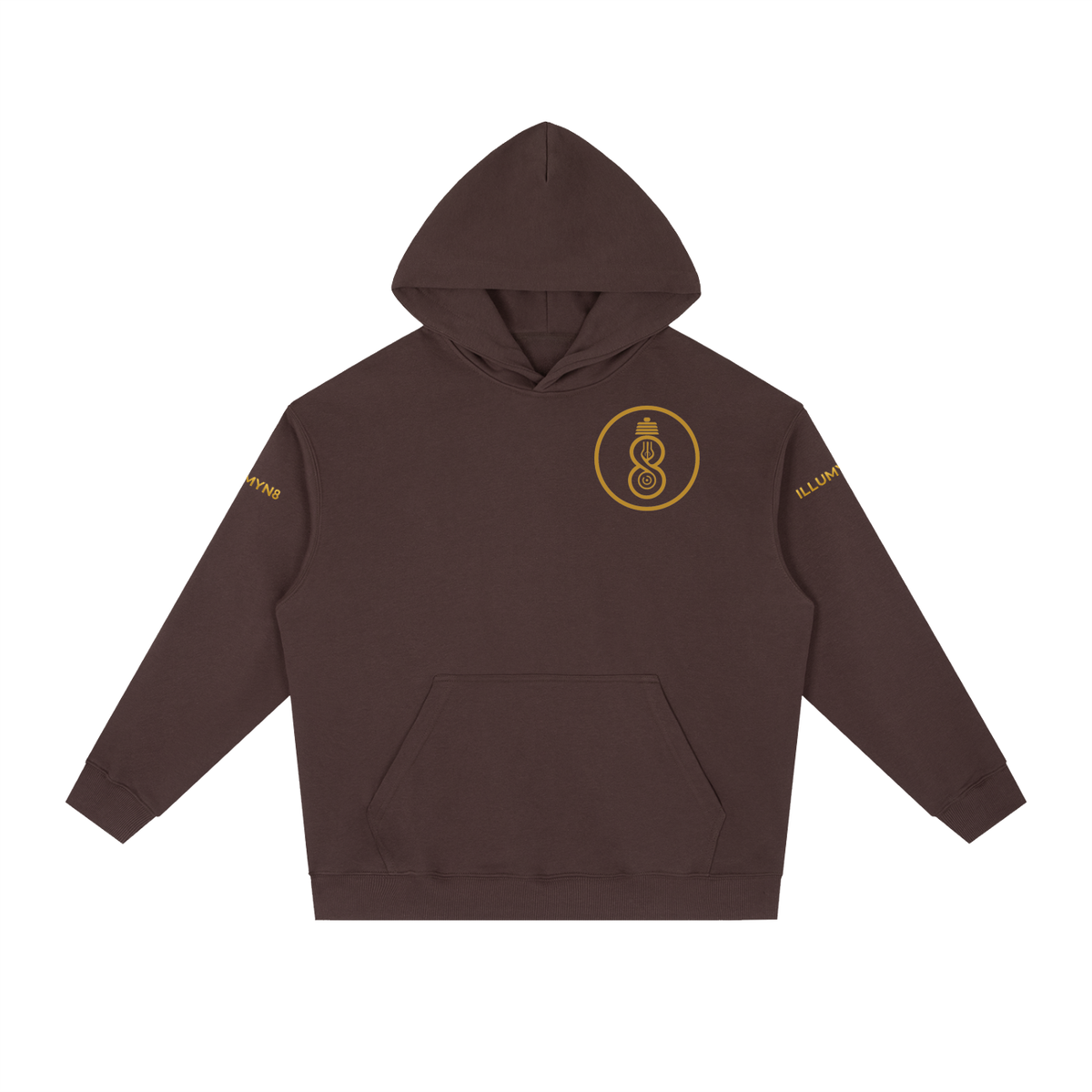 Illumyn8 Unisex Heavyweight Drop-Shoulder Hoodie