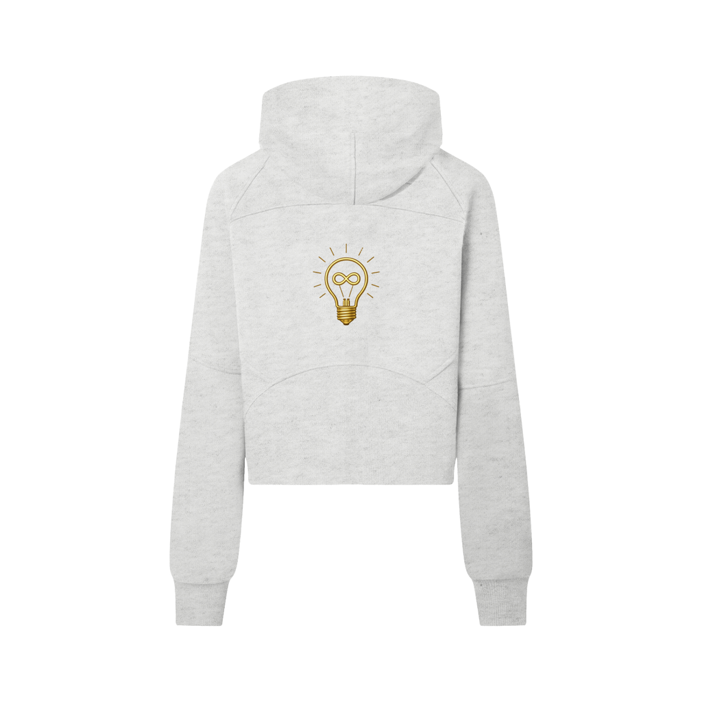 Illumyn8 Women's Cropped Half-Zip Hoodie