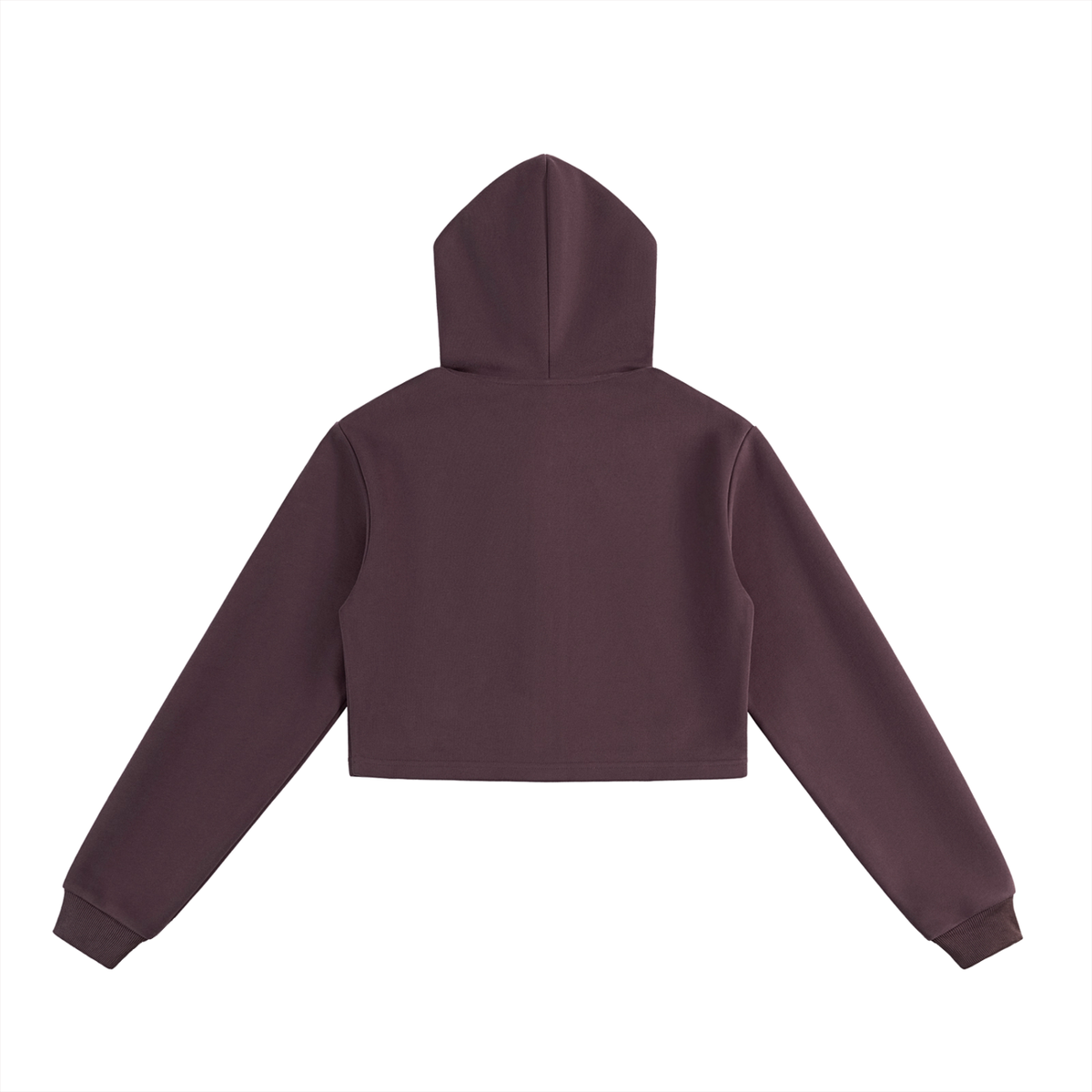 Illumyn8 Women's Split-Chest Cropped Zip-Up Hoodie
