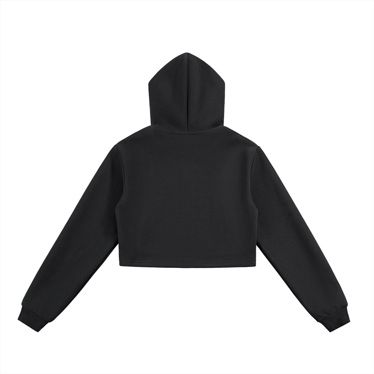Illumyn8 Women's Split-Chest Cropped Zip-Up Hoodie