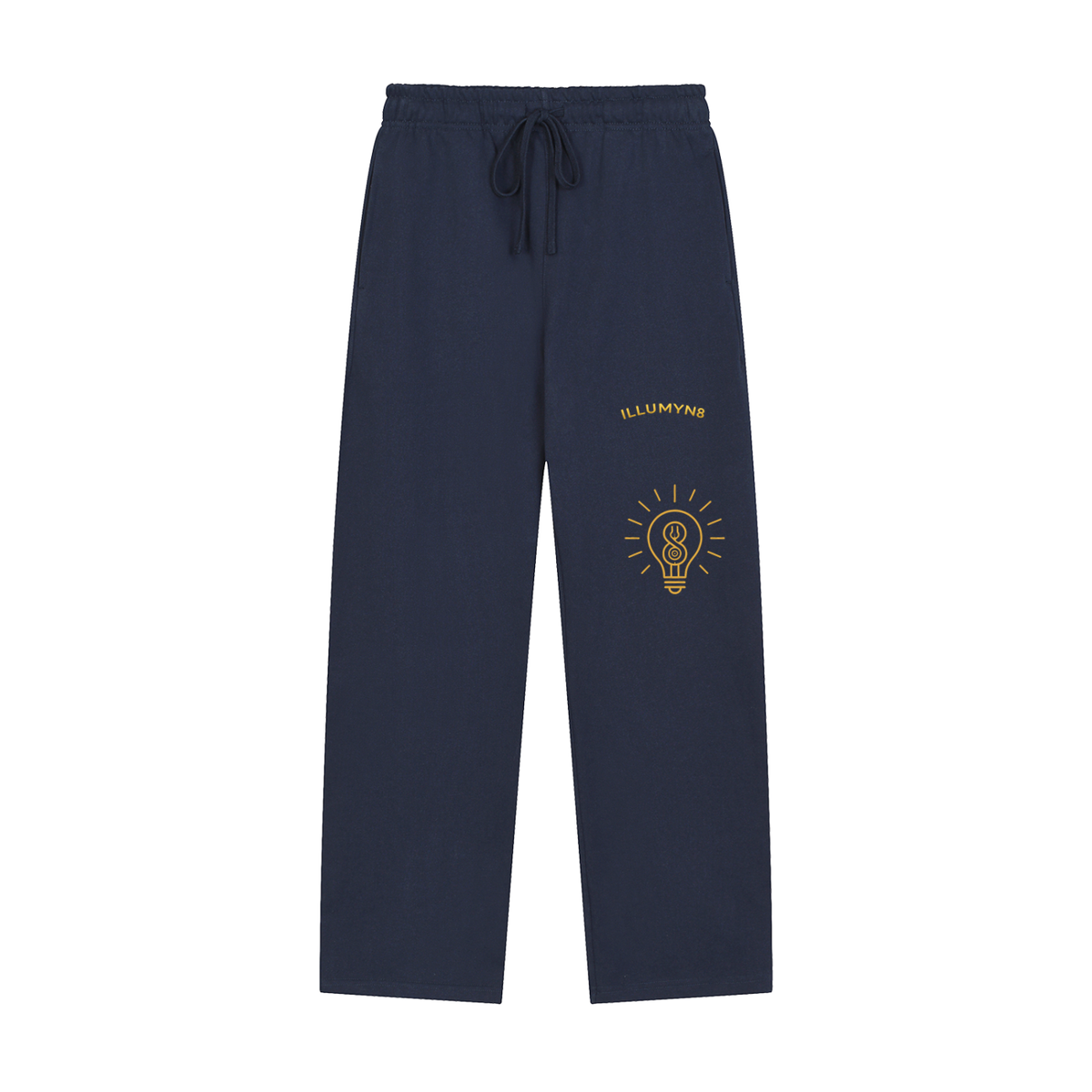 Illumyn8 Solid Color Straight-Leg Sweatpants