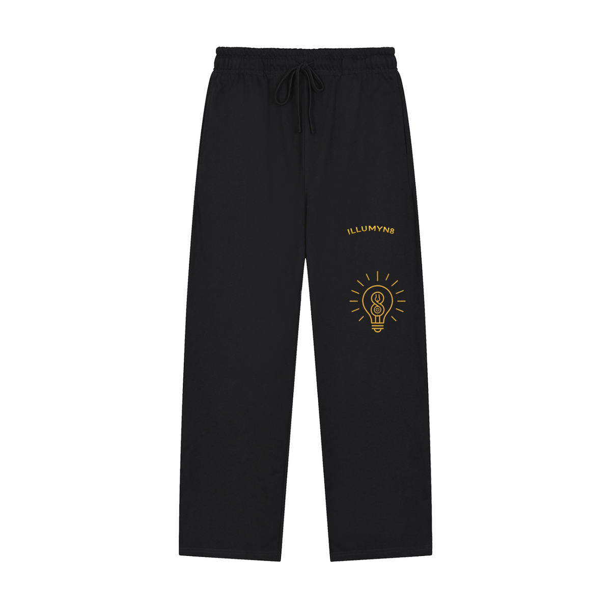 Illumyn8 Solid Color Straight-Leg Sweatpants