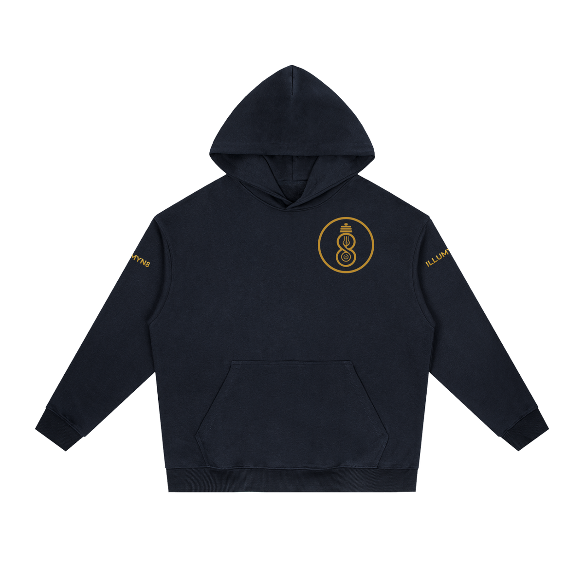 Illumyn8 Unisex Heavyweight Drop-Shoulder Hoodie