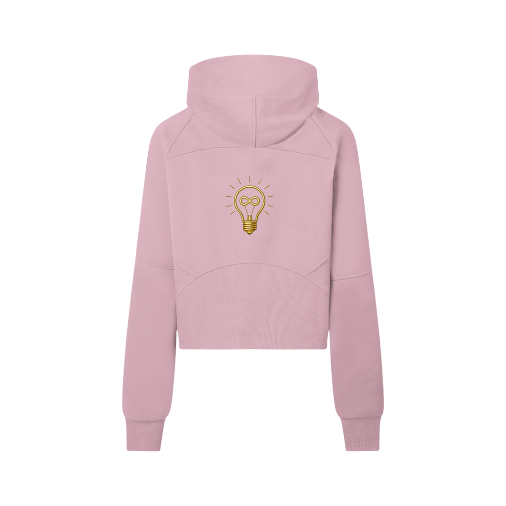 Illumyn8 Women's Cropped Half-Zip Hoodie