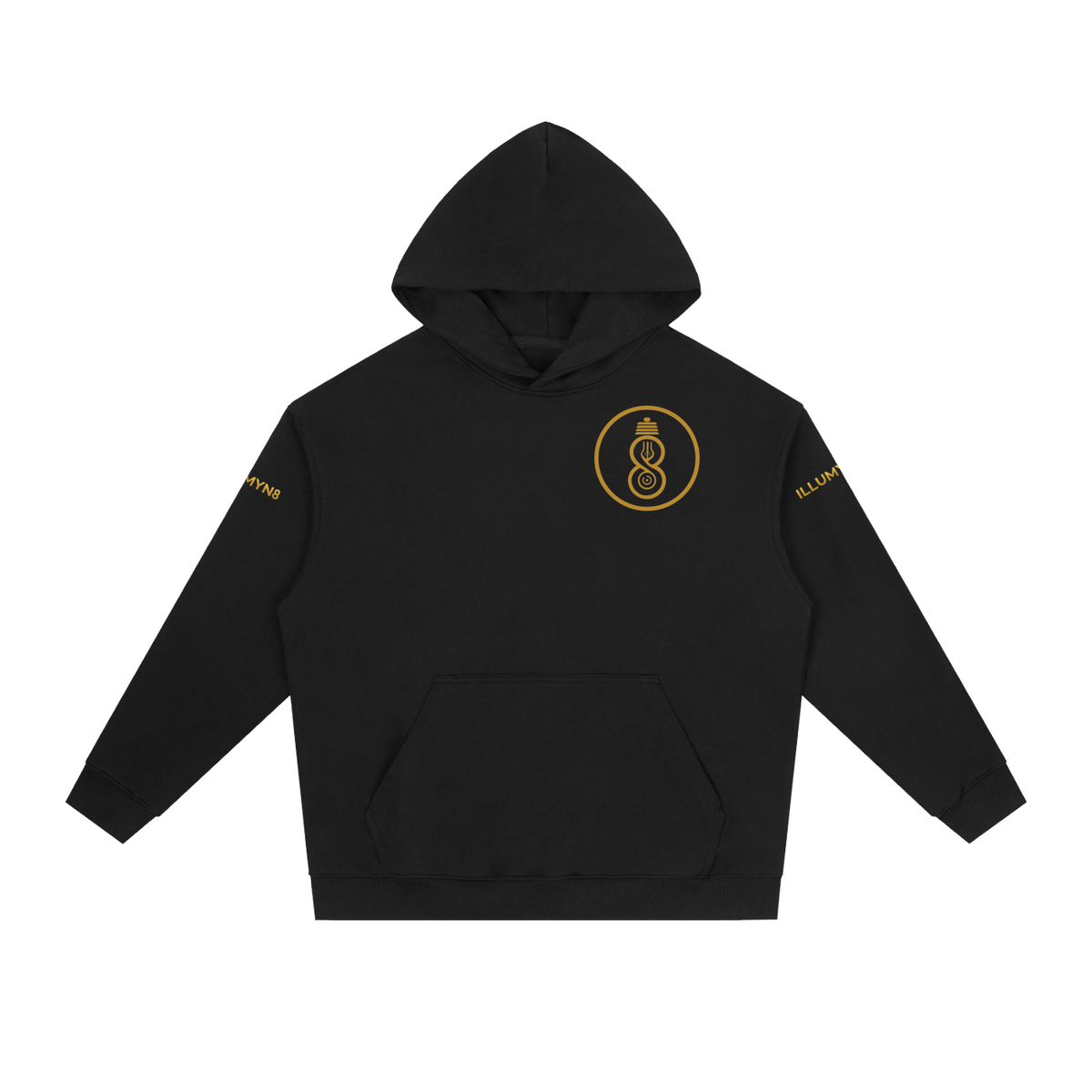 Illumyn8 Unisex Heavyweight Drop-Shoulder Hoodie