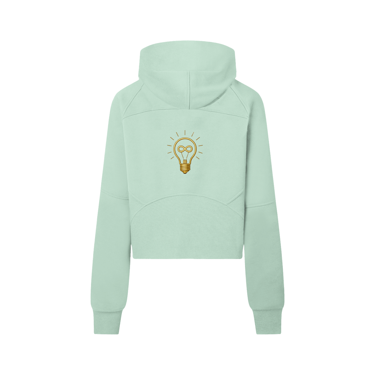 Illumyn8 Women's Cropped Half-Zip Hoodie