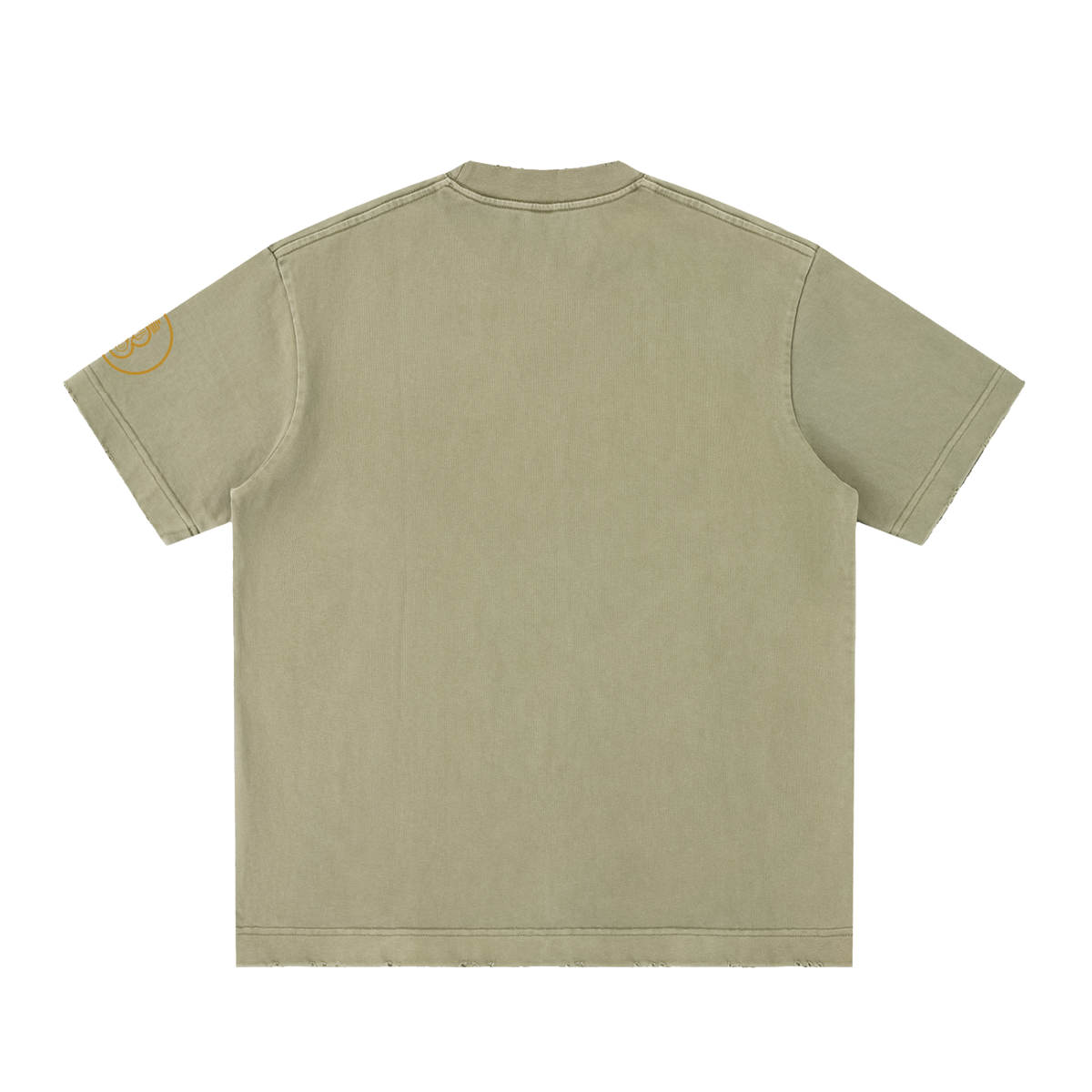 Illumyn8 Unisex Heavyweight Vintage Washed Frayed T-Shirt