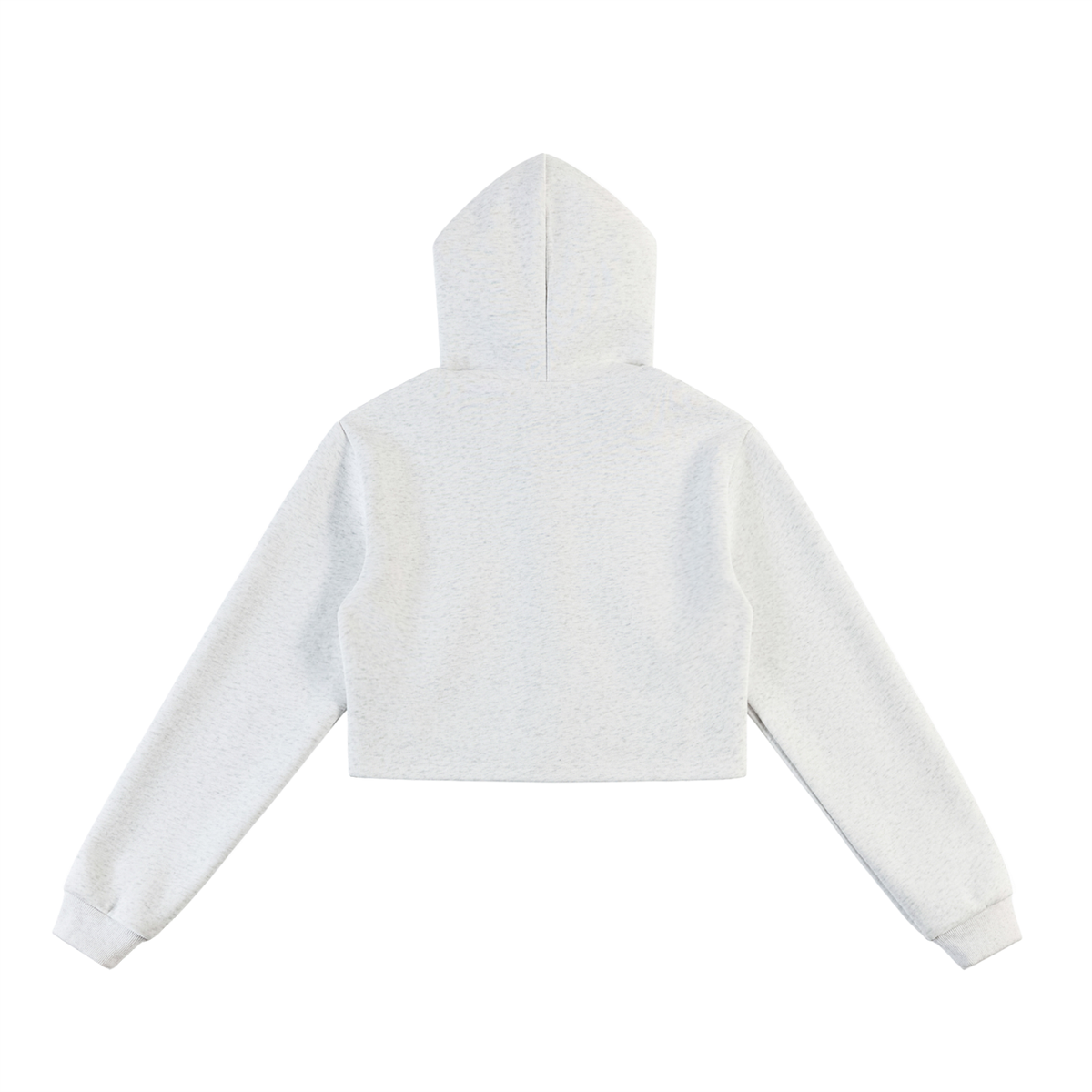 Illumyn8 Women's Split-Chest Cropped Zip-Up Hoodie