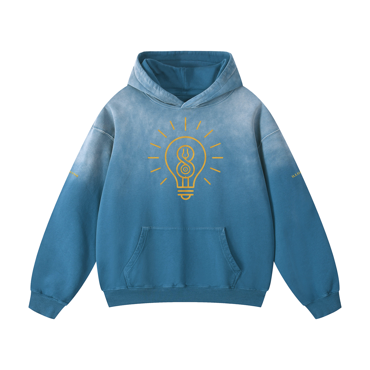 Illumyn8 Heavyweight Sunfade Oversized Hoodie