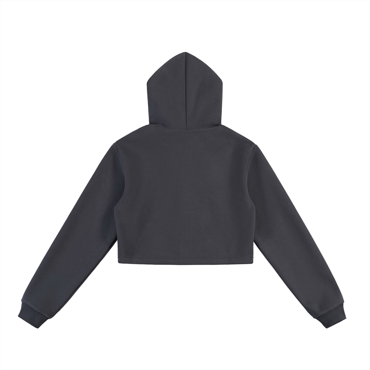 Illumyn8 Women's Split-Chest Cropped Zip-Up Hoodie