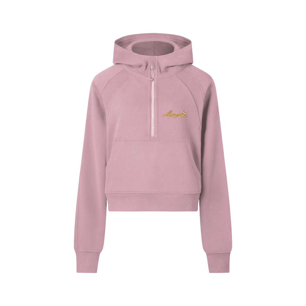 Illumyn8 Women's Cropped Half-Zip Hoodie