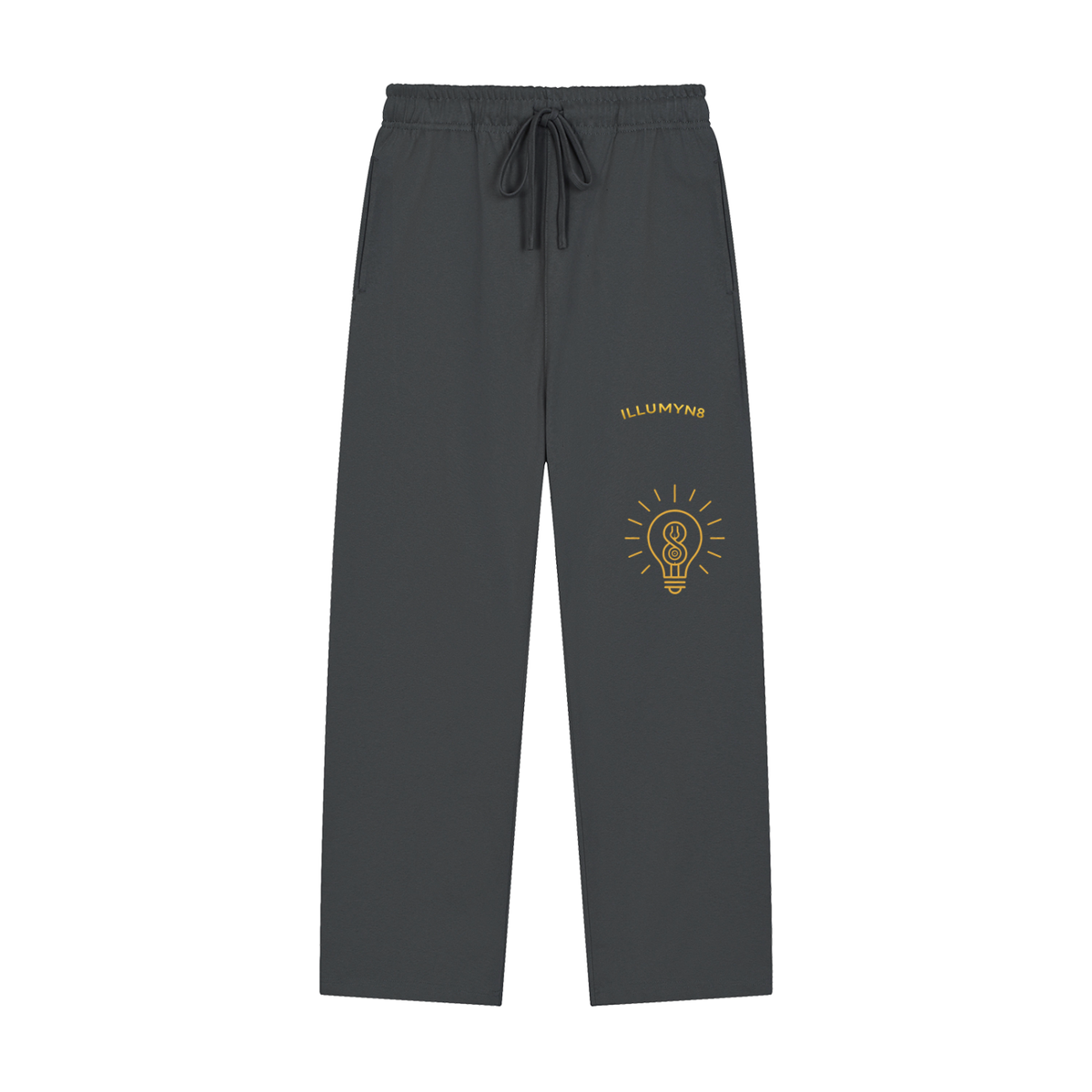 Illumyn8 Solid Color Straight-Leg Sweatpants