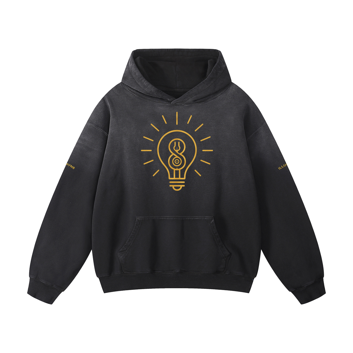 Illumyn8 Heavyweight Sunfade Oversized Hoodie