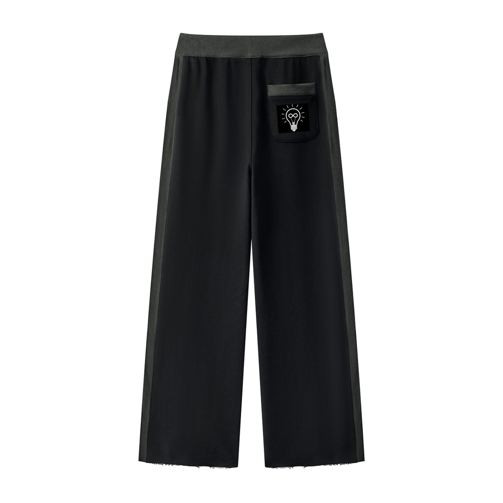 Illumyn8 Color Block Raw Hem Sweatpants — Infinite Light Edition