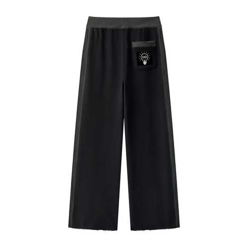 Illumyn8 Color Block Raw Hem Sweatpants — Infinite Light Edition