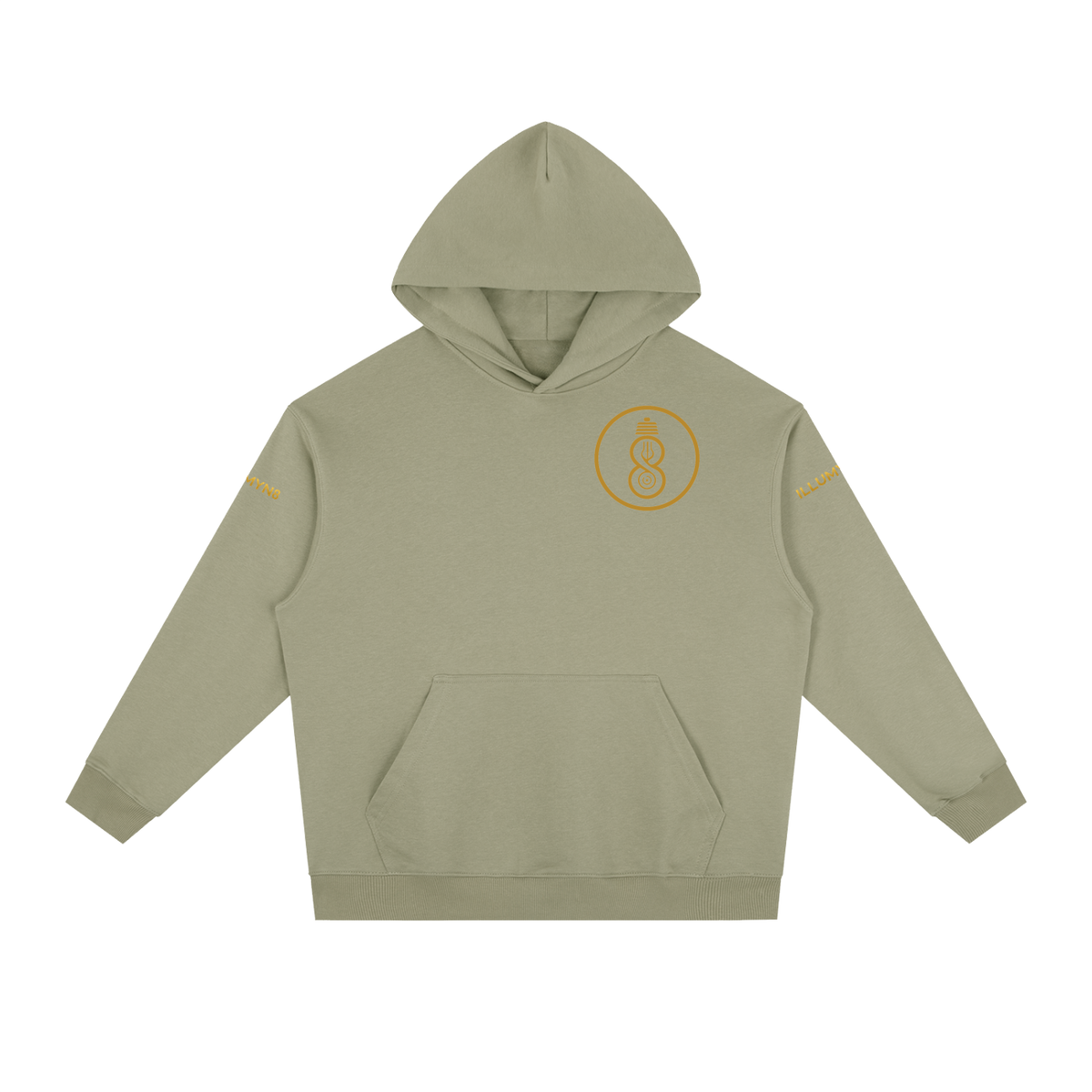 Illumyn8 Unisex Heavyweight Drop-Shoulder Hoodie