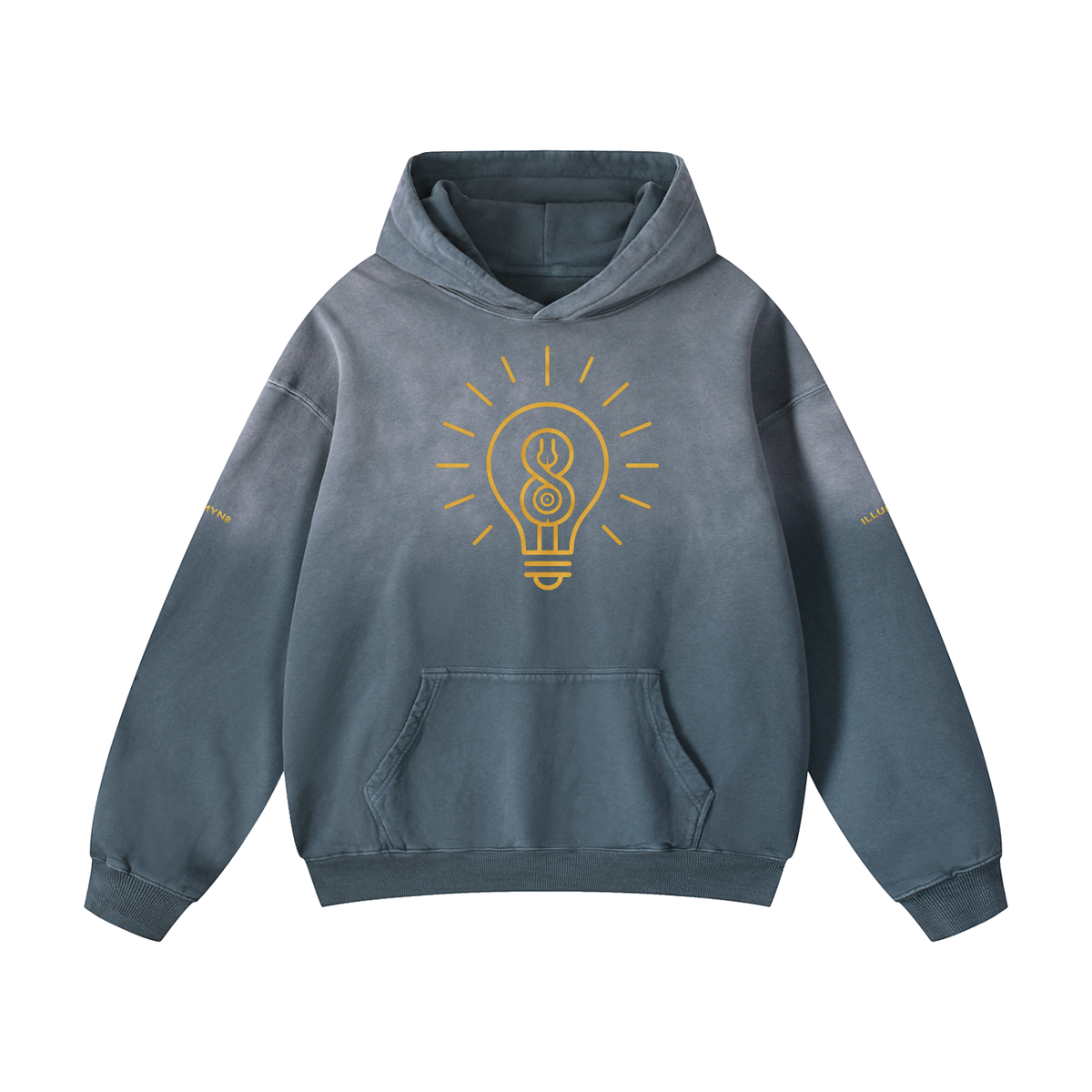 Illumyn8 Heavyweight Sunfade Oversized Hoodie