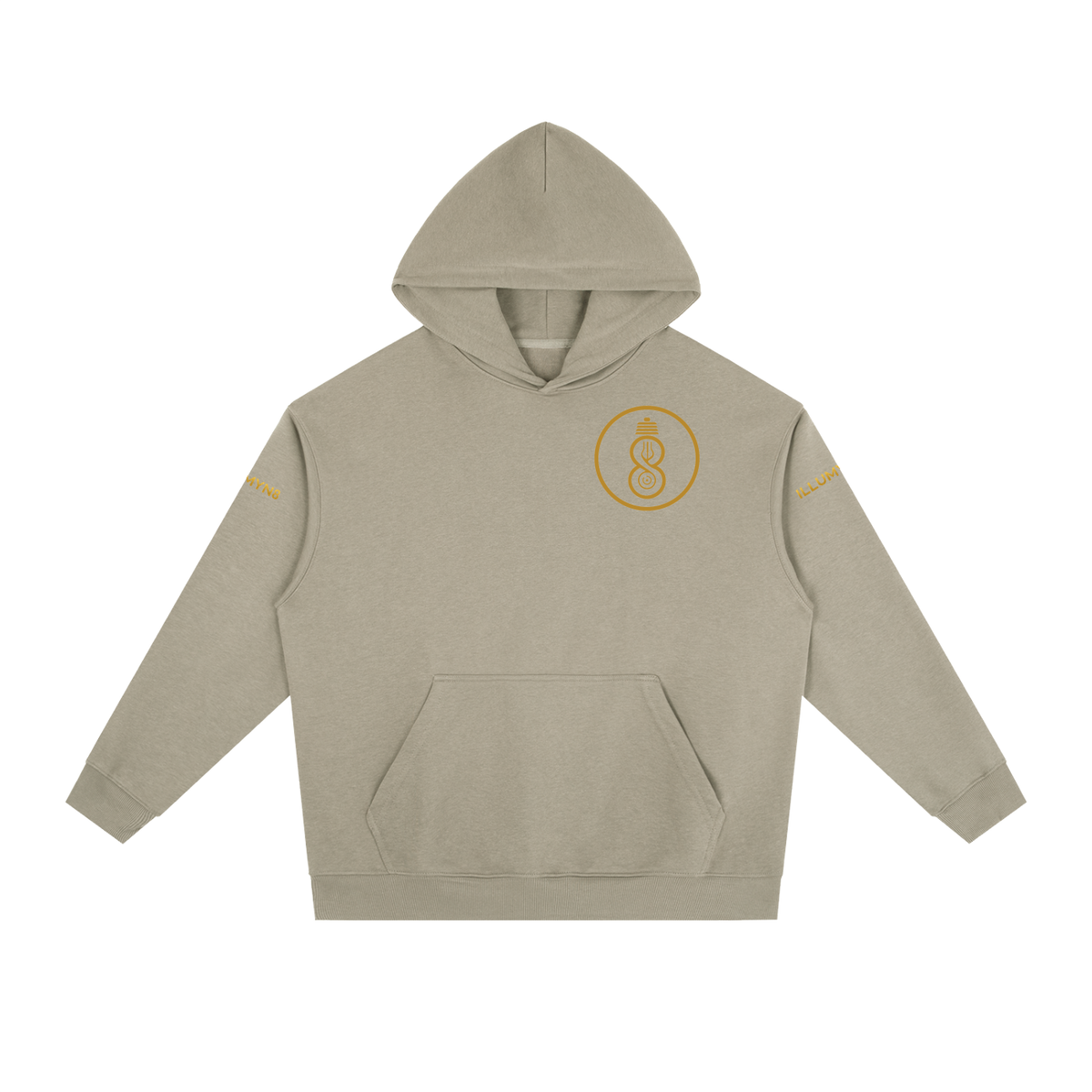 Illumyn8 Unisex Heavyweight Drop-Shoulder Hoodie