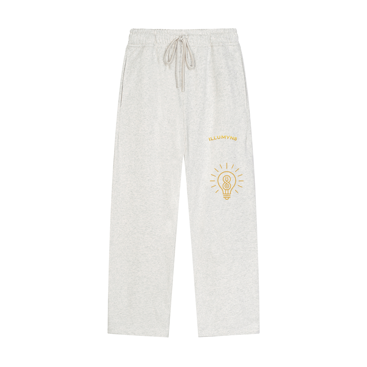 Illumyn8 Solid Color Straight-Leg Sweatpants