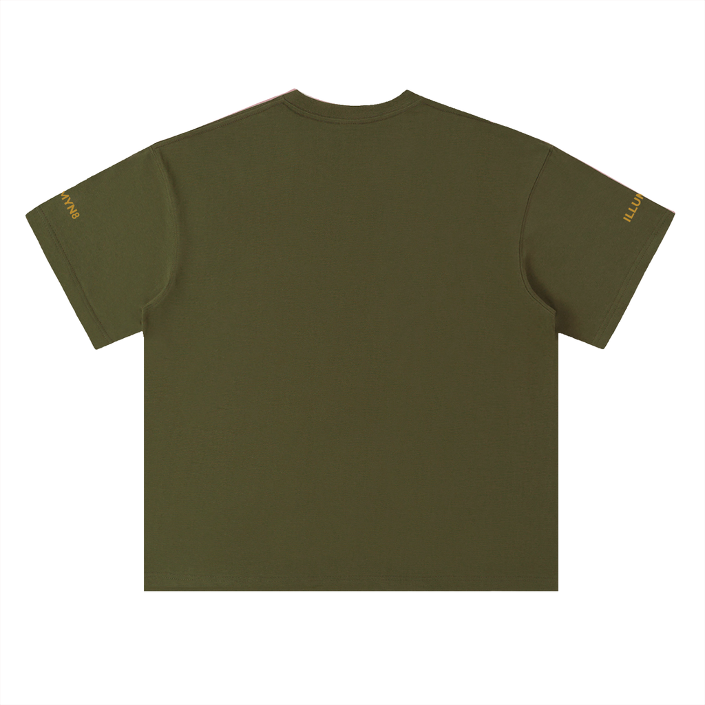 Illumyn8 Unisex Heavyweight Drop Shoulder T-Shirt